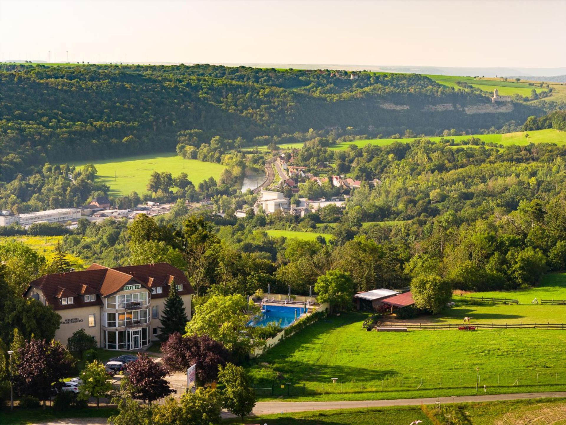 Berghotel Wilhelmsburg Bad Kosen Ngoại thất bức ảnh